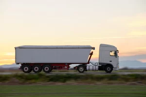 Harvey Semi Truck Moments Before Crash Image