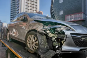 Semi Truck Accident car Image