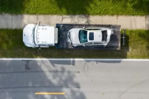 Aftermath of Auto Wreck Image