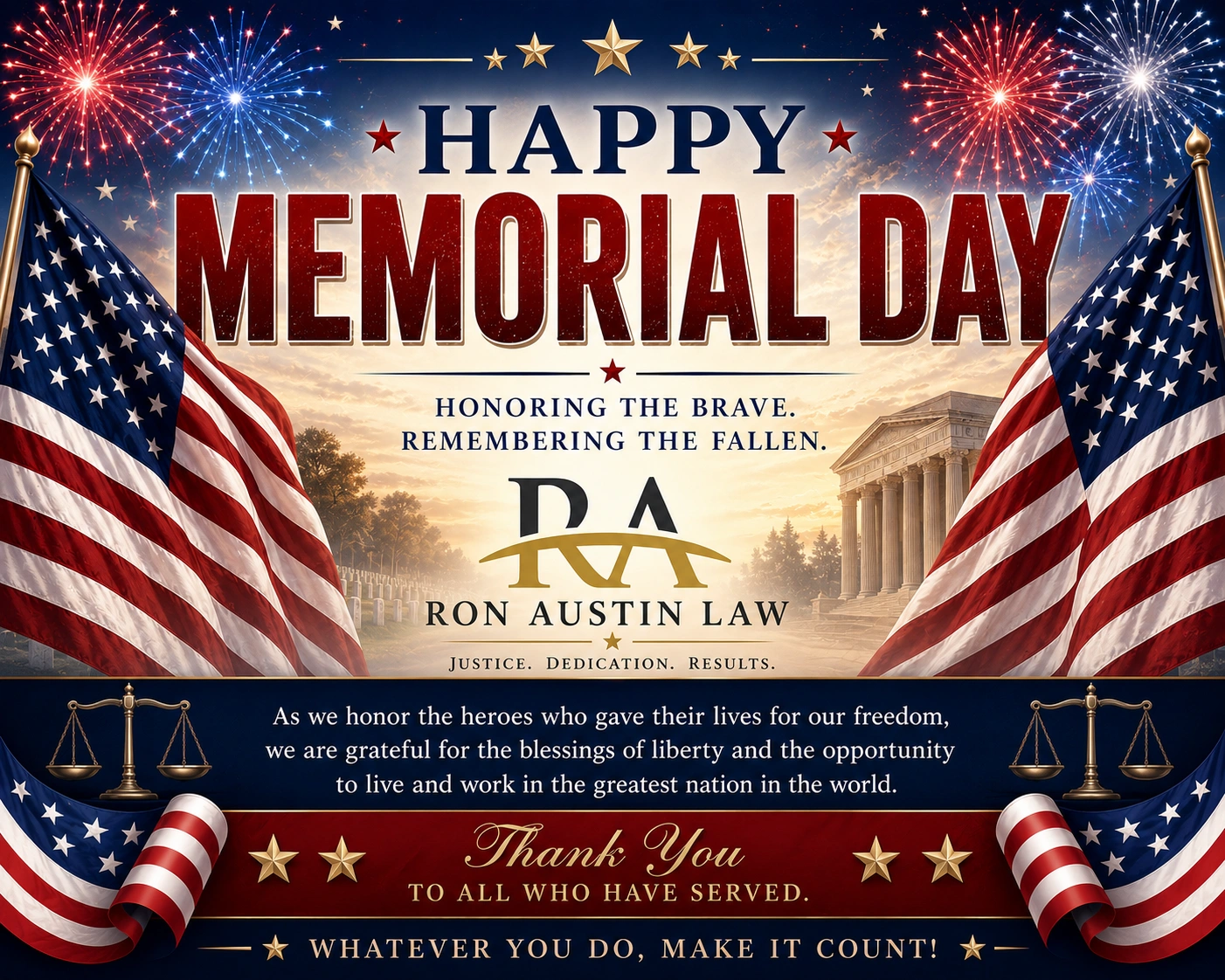Ron Austin Memorial Day Post Image
